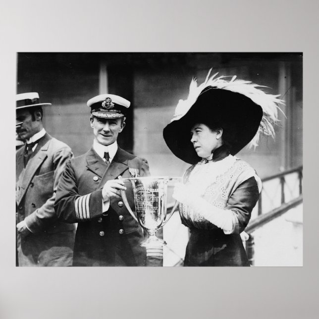 Molly brown rescue award titanic poster (Front)