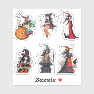 Molly Harrison Halloween Witches Fantasy Art