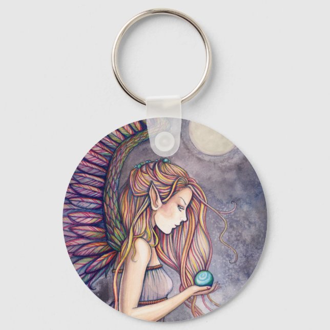 "molly harrison illustrations" keychain (Front)
