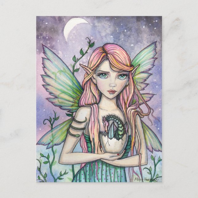 "molly harrison illustrations" postcard (Front)