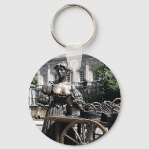 Molly Malone and Wheelbarrow Ireland keyring
