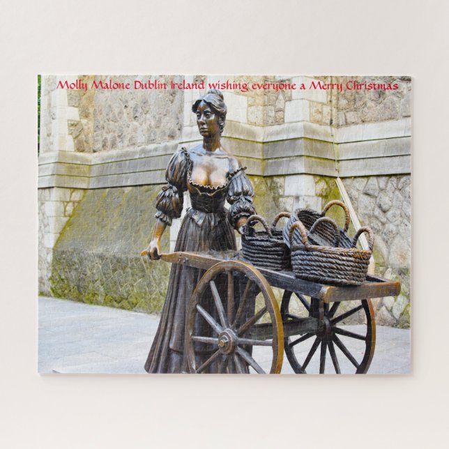 Molly Malone Dublin Irlande. Jigsaw Puzzle (Horizontal)