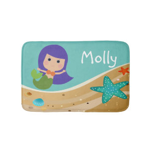 Molly Mermaid Bath Mat