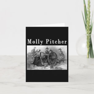 Molly Pitcher Mary Ludwig American Revolutionary W Card