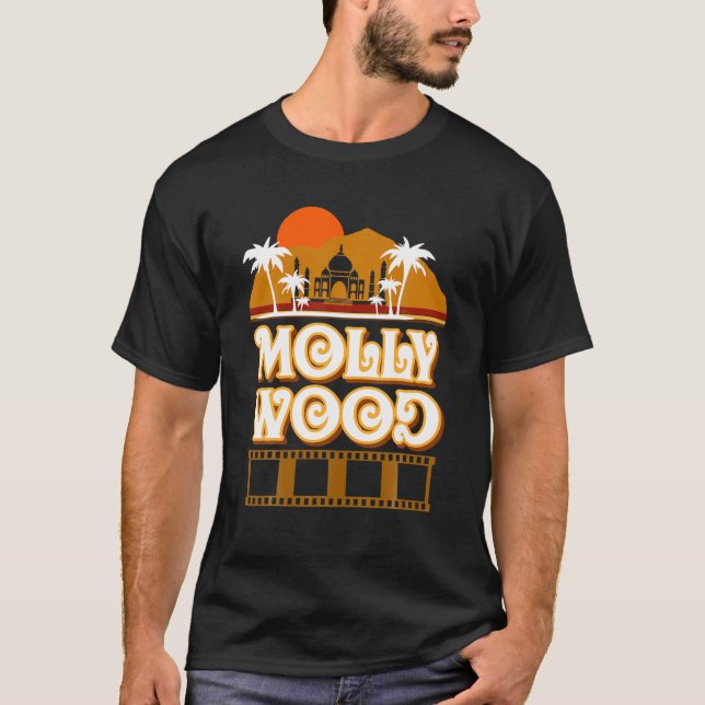 Mollywood Movie Retro Malayalam Indian Cinema Love T-Shirt (Front)