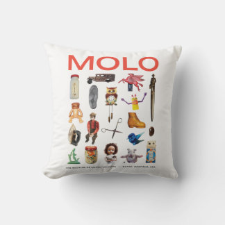 Molo Artifacts decor Throw Pillow