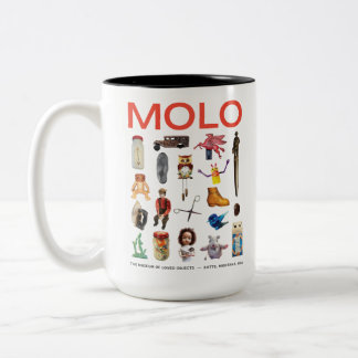 MOLO Artifacts Museum of Loved Objects  Two-Tone Coffee Mug