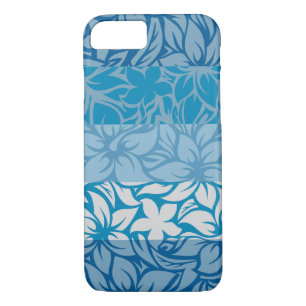 Moloaa Bay Hawaiian Striped Hibiscus Case-Mate iPhone Case