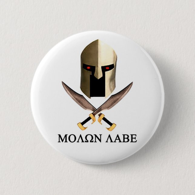 MOLON LABE 2 INCH ROUND BUTTON (Front)