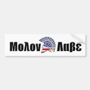 Molon Labe Bumper Sticker
