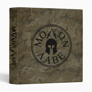 Molon Labe, Come and Take Them Binder