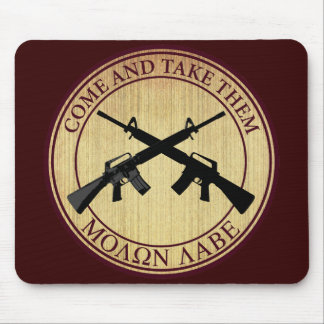 Molon Labe (Come and Take Them) Mouse Pad