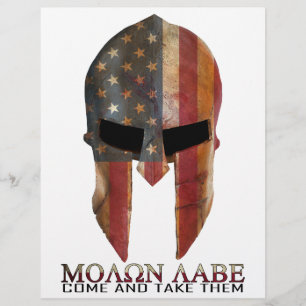 Molon Labe - Come and Take Them USA Spartan
