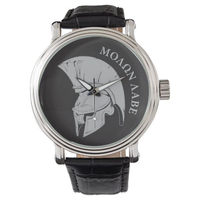 Molon Labe, come and take them vers02 Watch (Front)