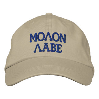 Molon Labe Embroidered Cap