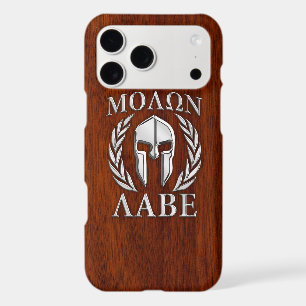 Molon Labe Laurier de Guerrier Spartiate Style Chr