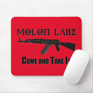 Molon Labe Mouse Pad