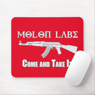Molon Labe Mouse Pad