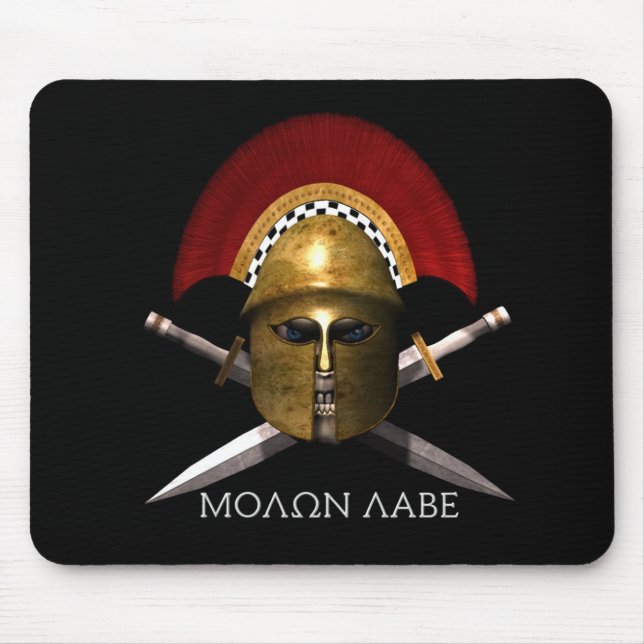 Molon Labe Mouse Pad (Front)