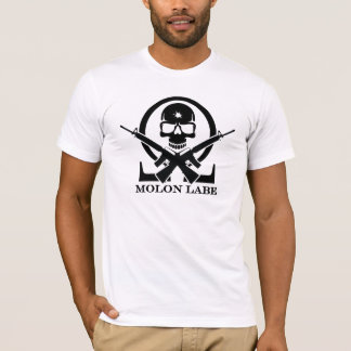 Molon Labe Skull T-Shirt