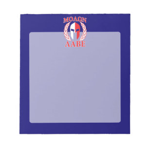 Molon Labe Spartan Armour Laurels Tri Colour Notepad