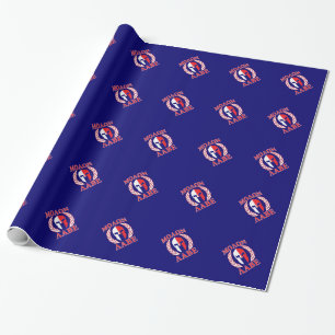 Molon Labe Spartan Armour Laurels Tri Colour Wrapping Paper