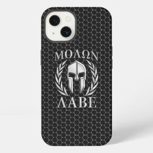Molon Labe Spartan Helmet Laurels iPhone 13 Case