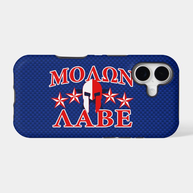 Molon Labe Spartan Warrior Mask 5 stars Patriot (Back (Horizontal))