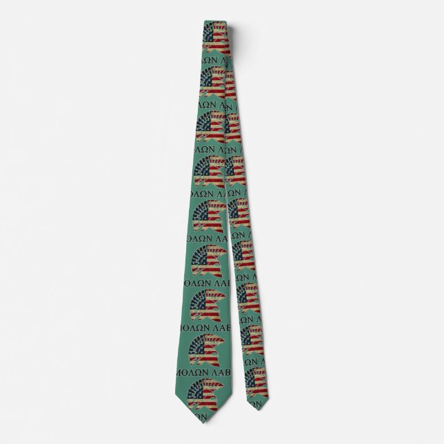 MOLON LABE TIE (Front)
