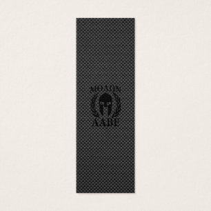 Molon Labe Warriors Laurels sur le carbone noir