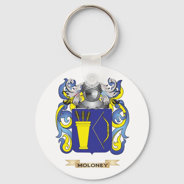 Moloney Coat of Arms (Family Crest) Keychain (Front)