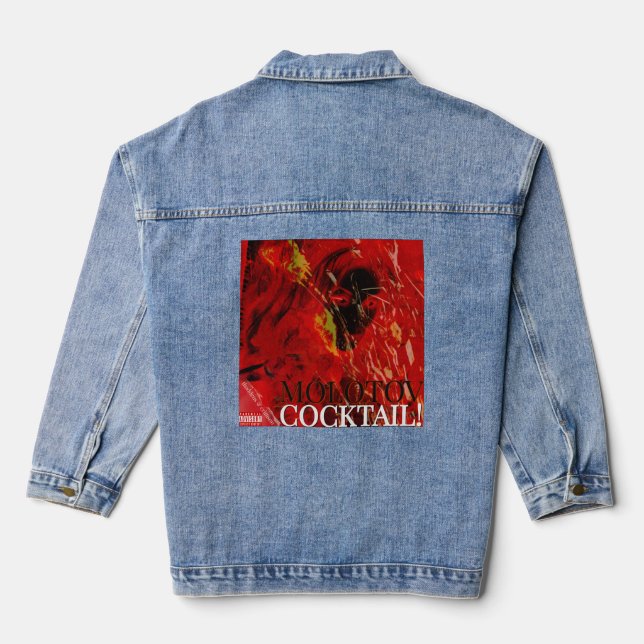 MOLOTOV COCKTAiL! Denim Jacket (Back)