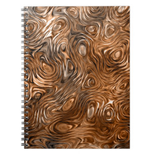 Molten "Copper" print notebook