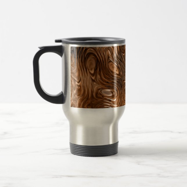 Molten "Copper" print travel mug (Left)