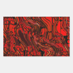 Molten Glass Sticker
