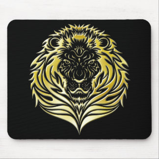 Molten Gold Lion Mousepad