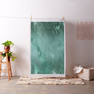 Molten Jade   Emerald Green Luxury Marble Fabric