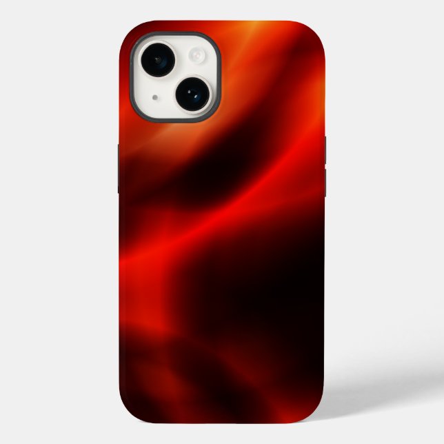 Molten Lava Chain Case-Mate iPhone Case (Back)