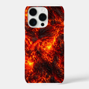 Molten Lava Flow Volcanic Abstract iPhone 16 Pro Case