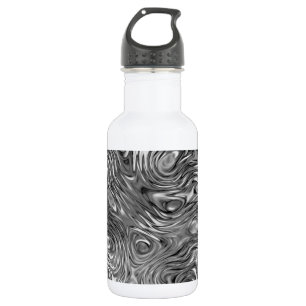 Molten print aluminium white 532 ml water bottle