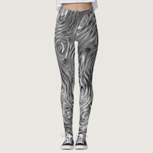 Molten print leggings