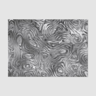 Molten print tissue paper