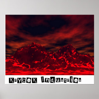 Molten Skies Poster