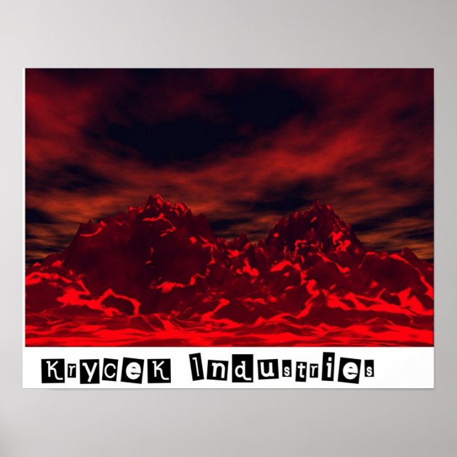 Molten Skies Poster (Front)