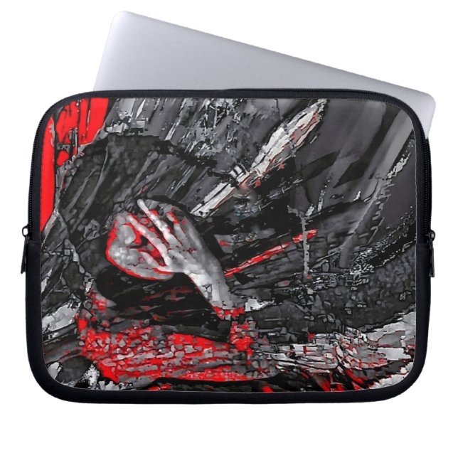 Molten Soul  Laptop Sleeve (Front)