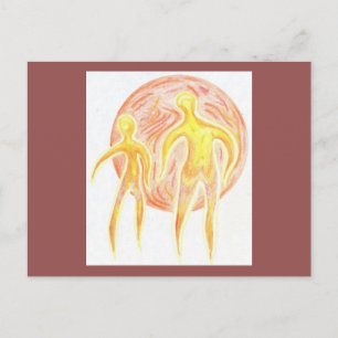 Molten Time / Aliens / Planet Art SF / Postcard