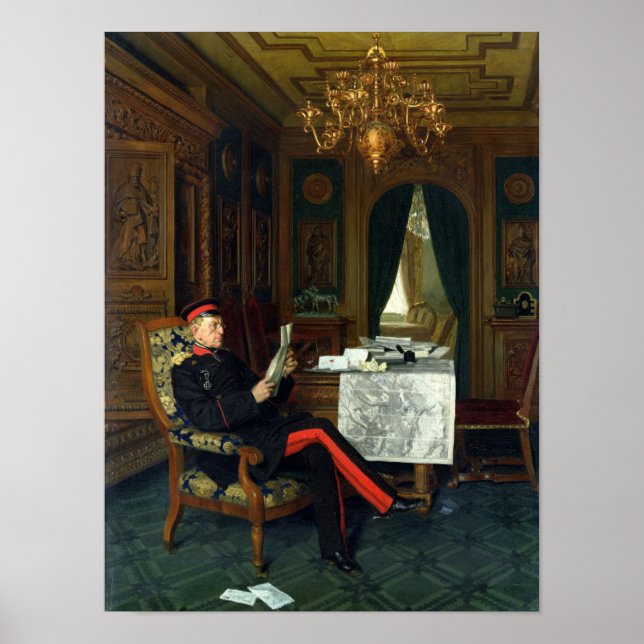 Moltke in Versailles, 1872 Poster (Front)