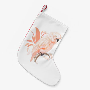 Moluccan Cockatoo Small Christmas Stocking