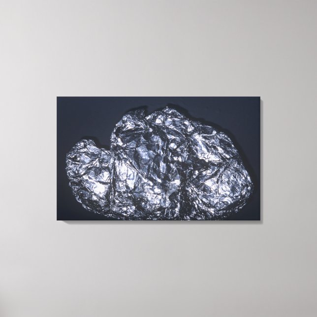 Molybdenite (MoS2), the main ore of Molybdenum Canvas Print (Front)