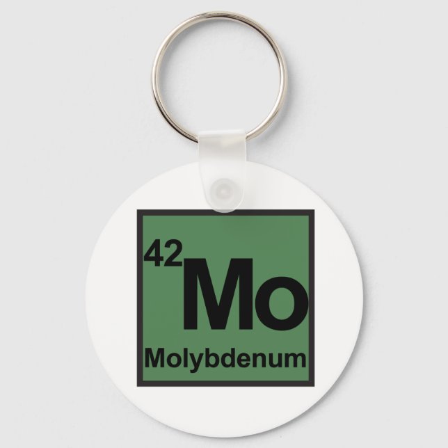 Molybdenum Keychain (Front)